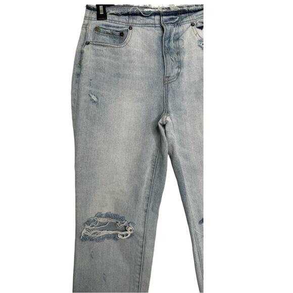 Pistola Acid Wash High Rise Distressed Jeans Destroyed Size 27 - Picture 5 of 12